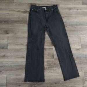 Woman's Levi's Black Denim Jeans
